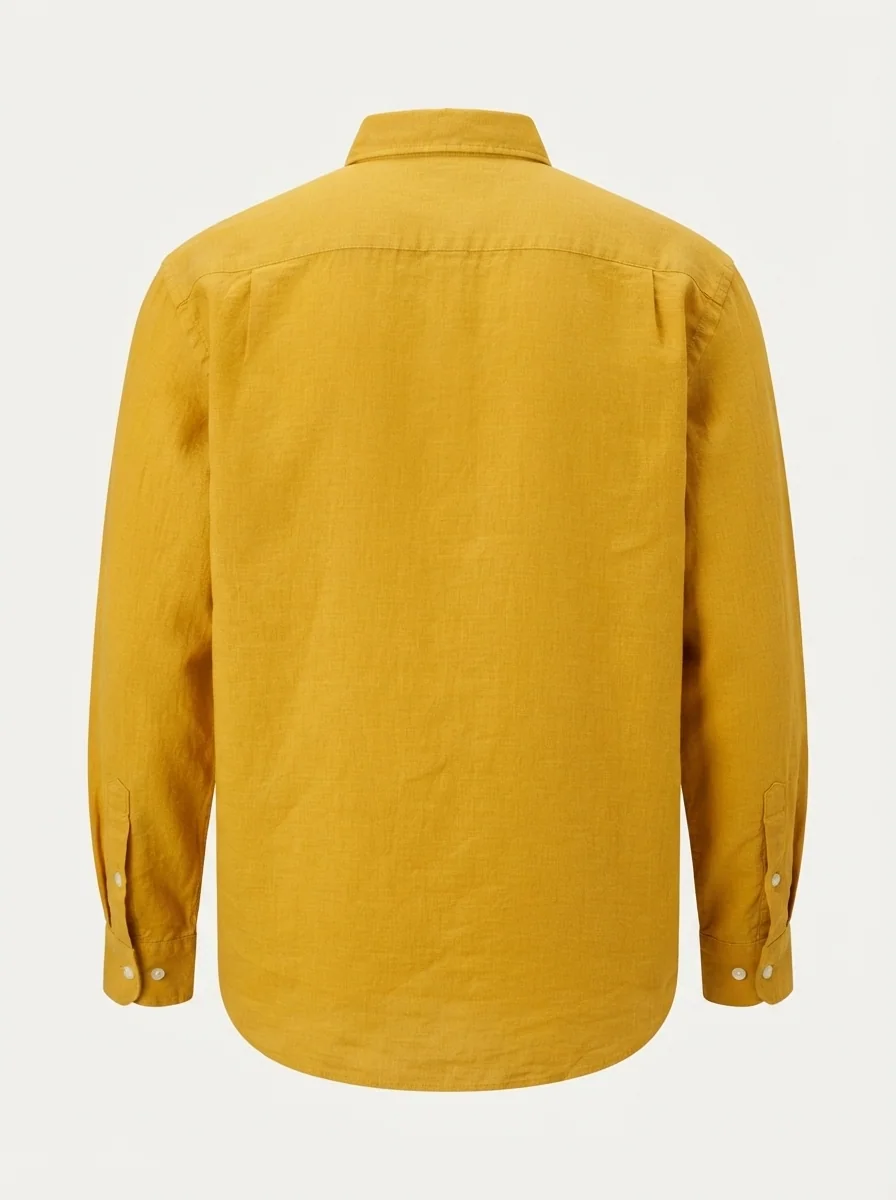 BELLI'S LINEN PLAIN SHIRT F/S, image 4
