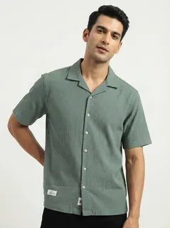 GR2037 CALZADO IMP PLAIN STRIPES H/S SHIRT 1