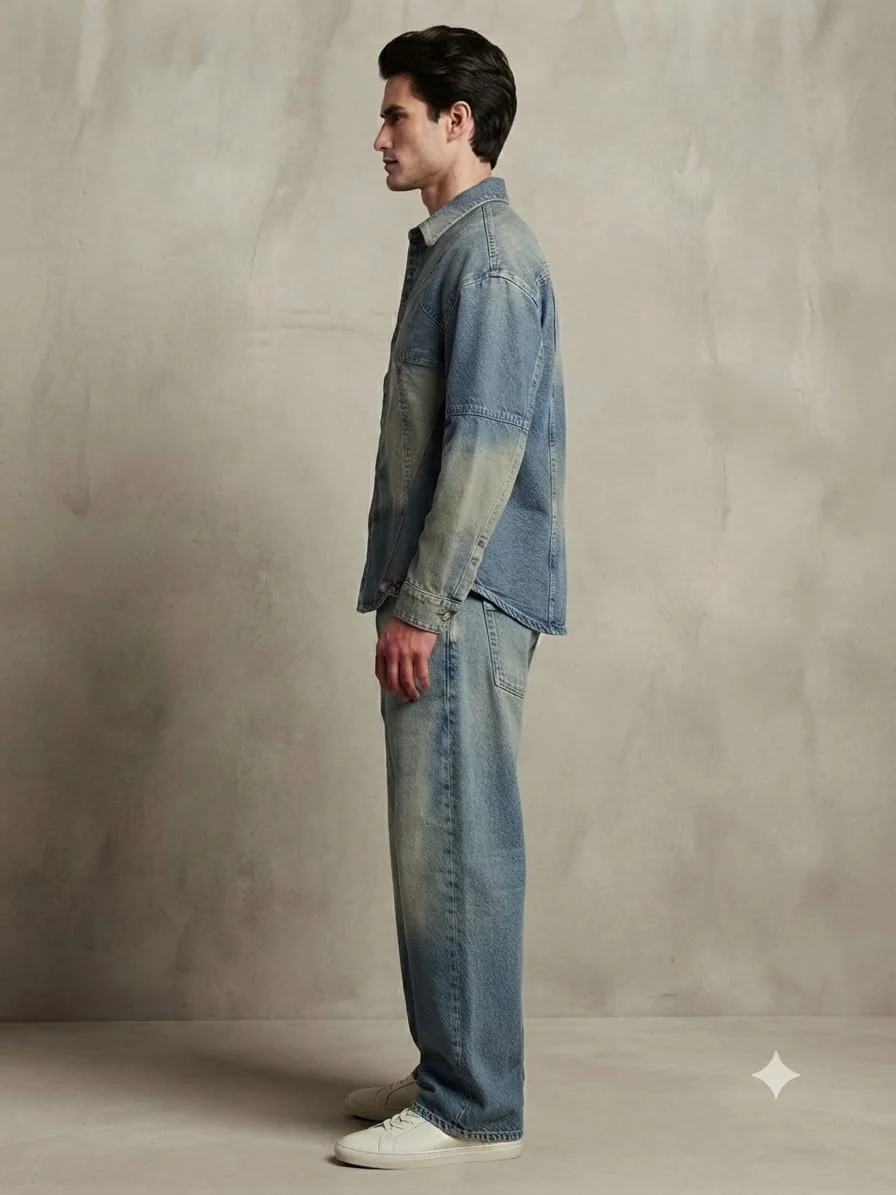 NELLY H/S DENIM SHIRT, image 2