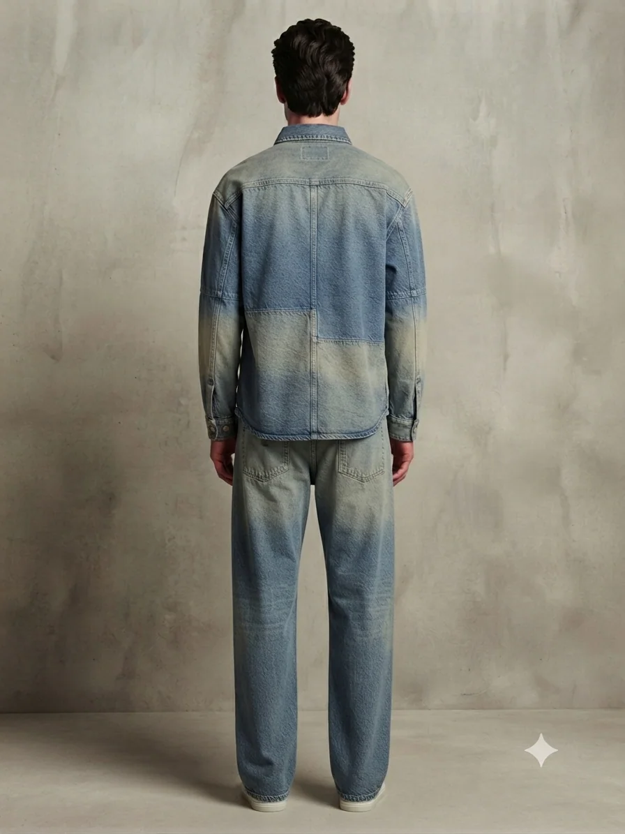 NELLY H/S DENIM SHIRT, image 4