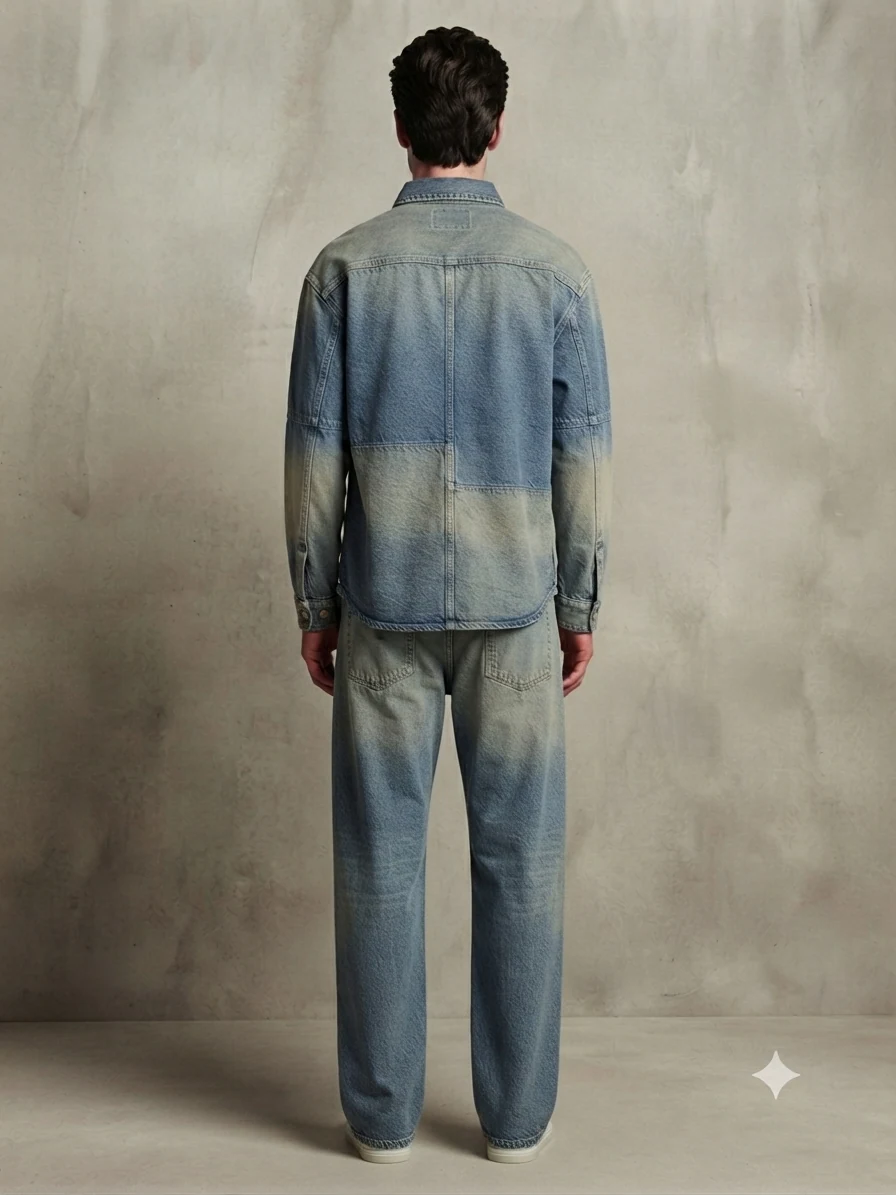NELLY H/S DENIM SHIRT, image 4
