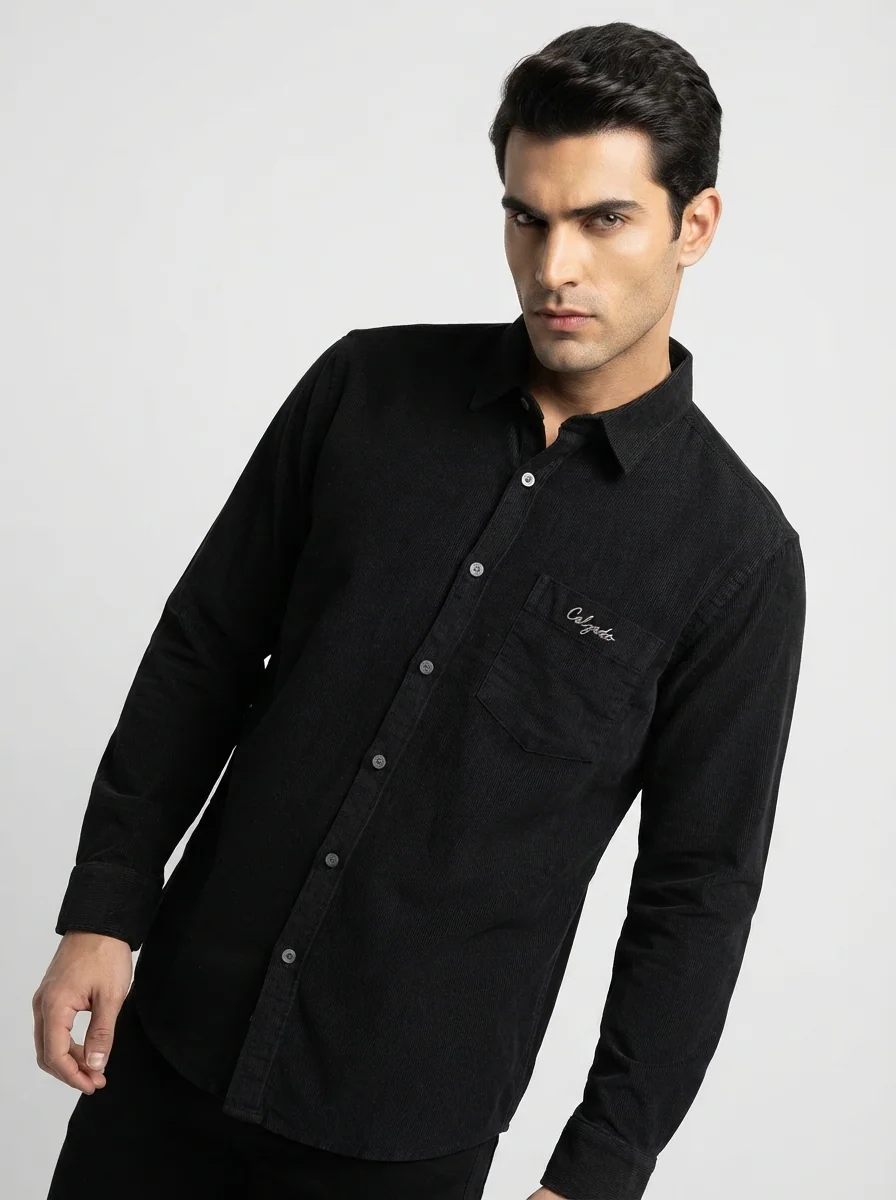 CALZADO CORDUROY PLAIN F/S SHIRT, image 2