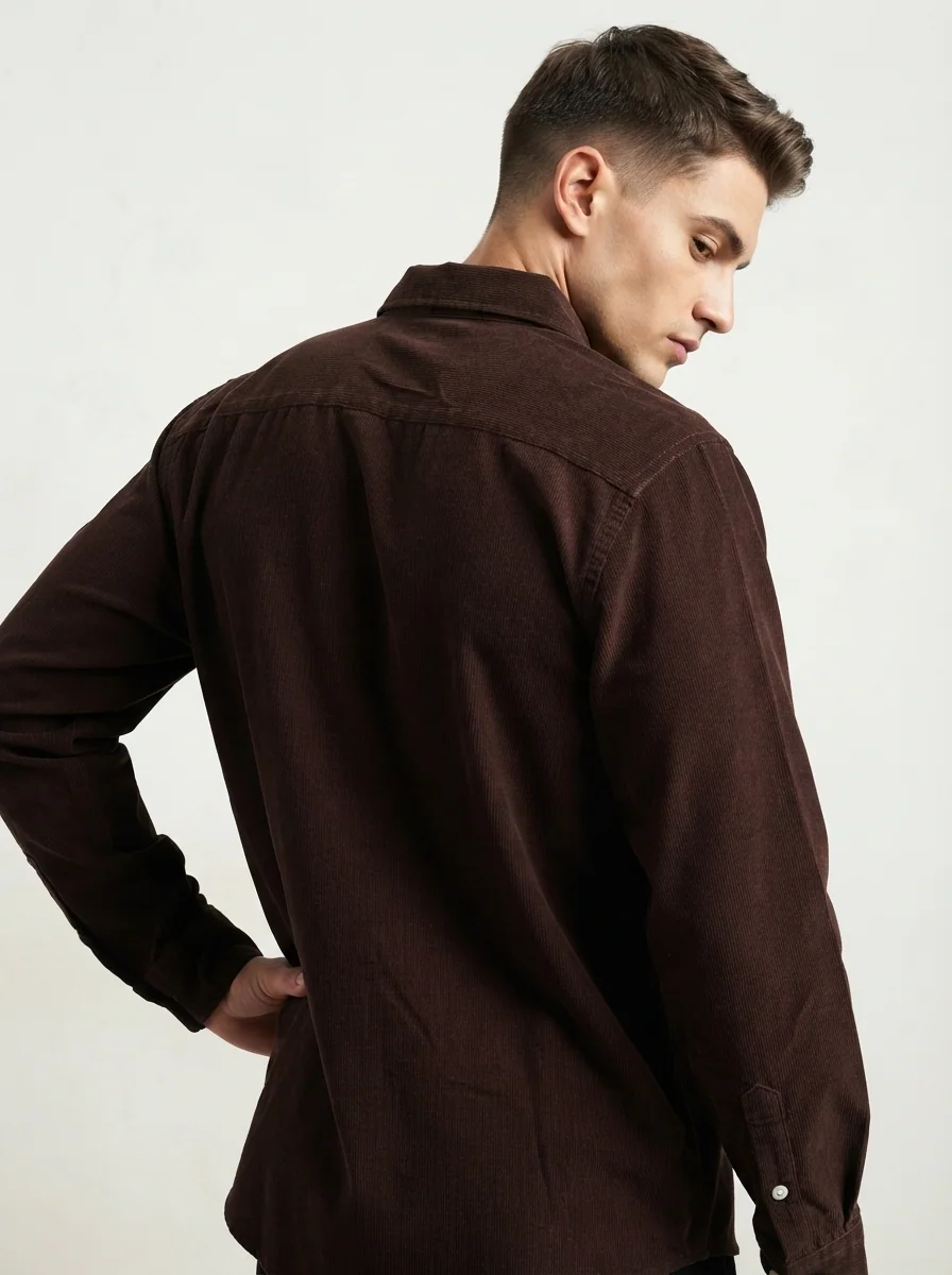 CALZADO CORDUROY PLAIN F/S SHIRT, image 4