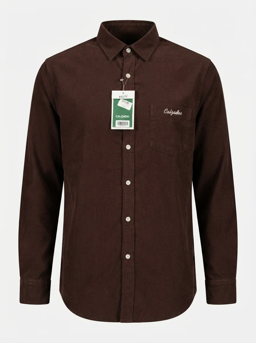 CALZADO CORDUROY PLAIN F/S SHIRT, image 8