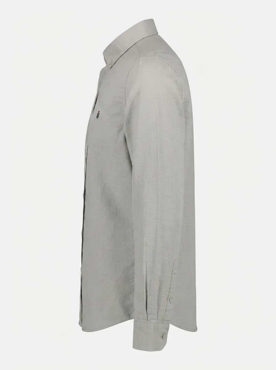 COCO CLUB LINEN PLAIN SHIRT F/S, image 5