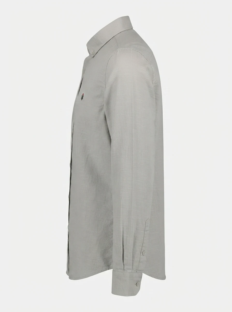COCO CLUB LINEN PLAIN SHIRT F/S, image 5