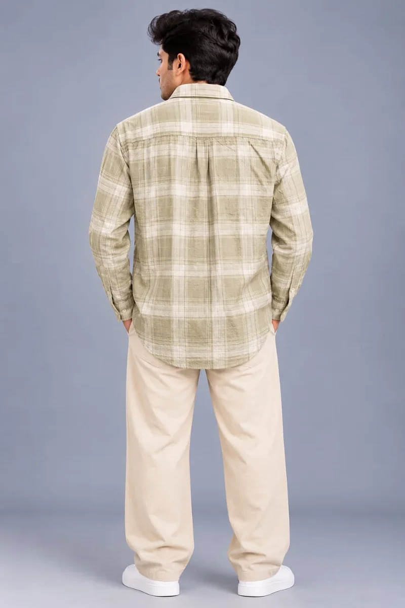 EGO POLY LYCRA CHECKS SHIRT F/S, image 2