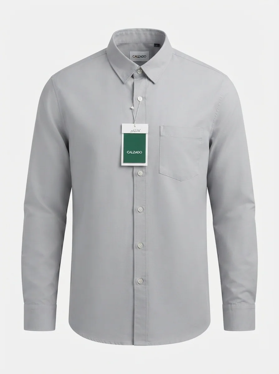 GR2059 CALZADO OXFORD PLAIN SHIRT M,L,XL,XXL, image 5