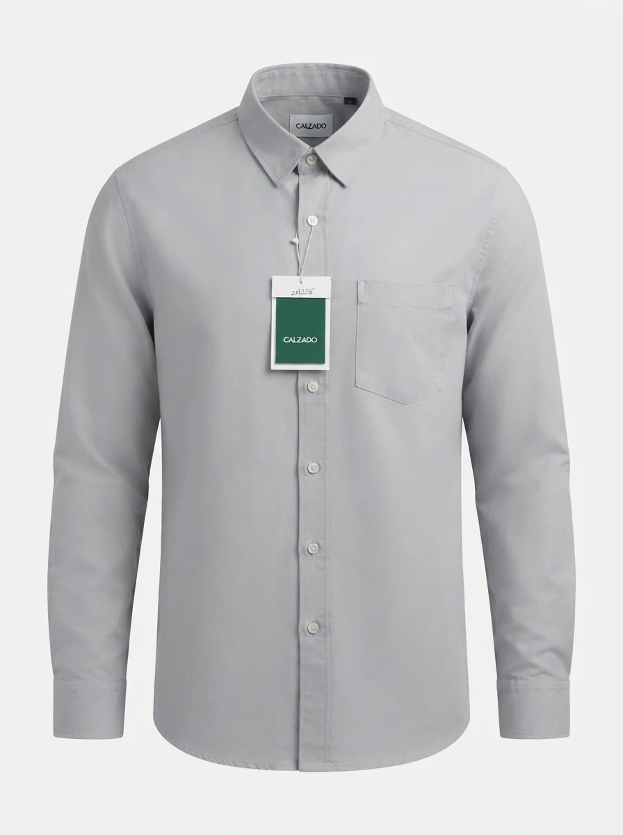 GR2059 CALZADO OXFORD PLAIN SHIRT M,L,XL,XXL, image 5