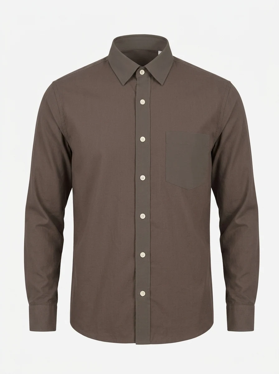 GR2059 CALZADO OXFORD PLAIN SHIRT F/S, image 3