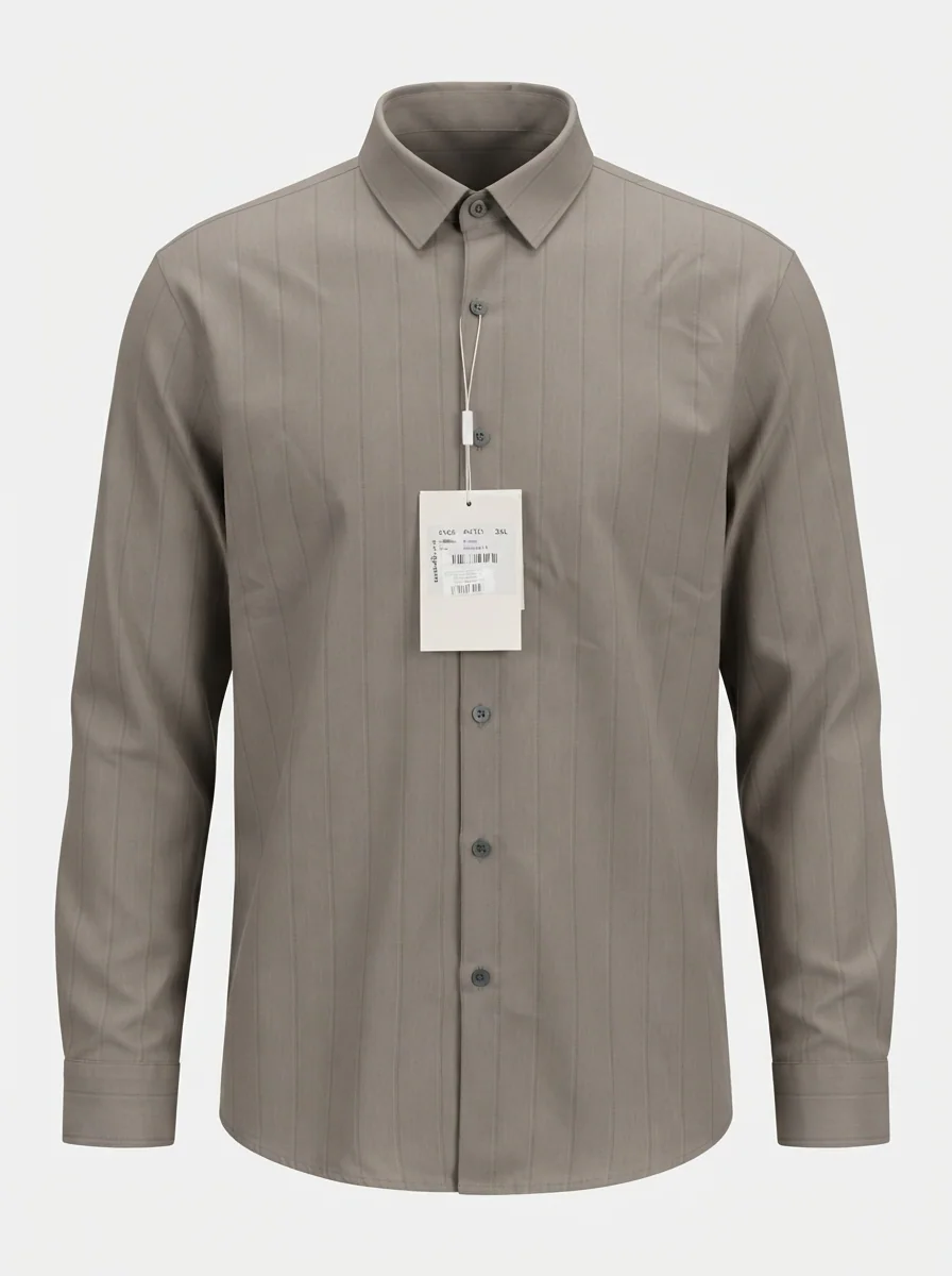 CLOFT SATIN STRIPES SHIRT F/S, image 6
