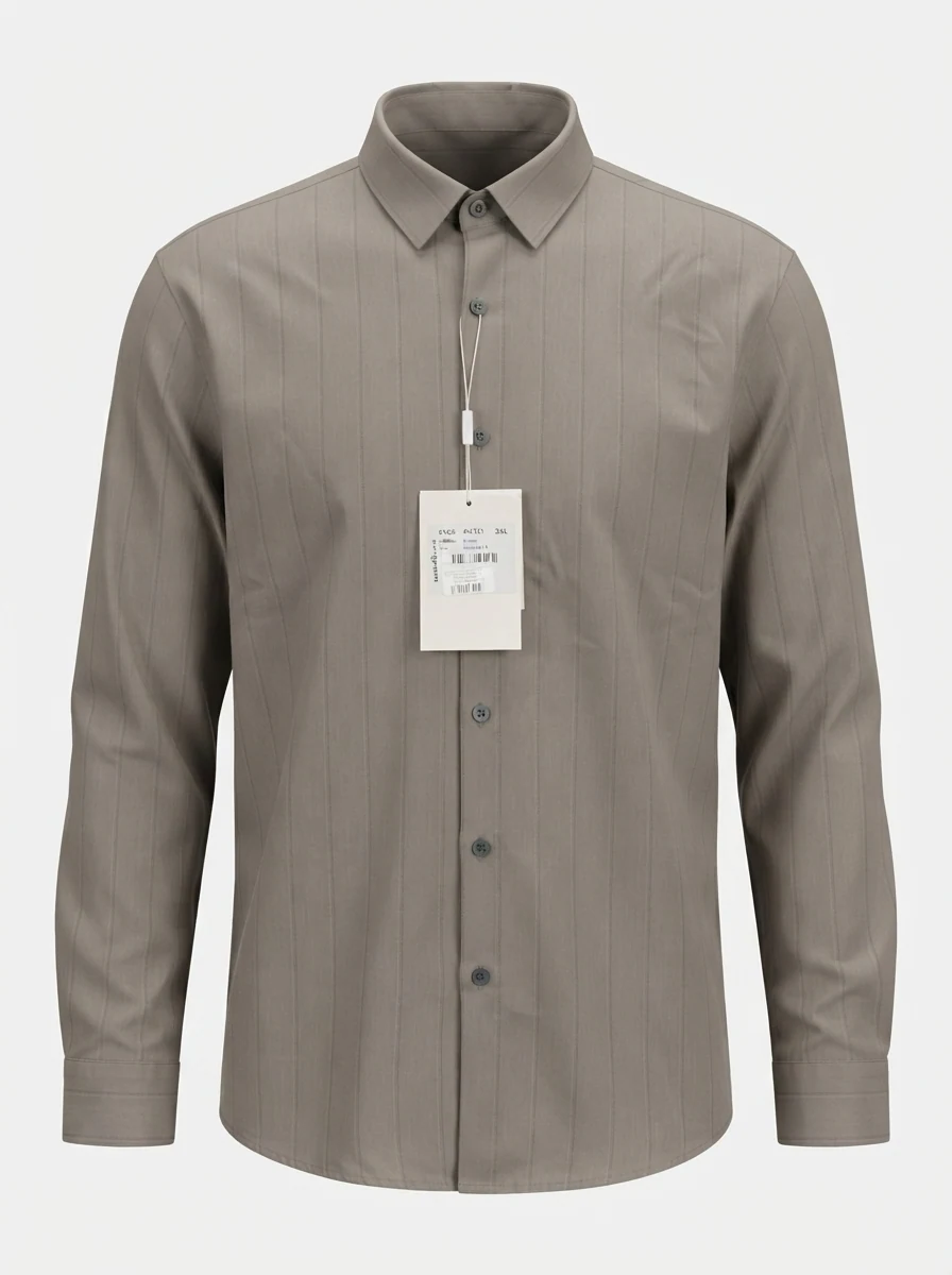 CLOFT SATIN STRIPES SHIRT F/S, image 6
