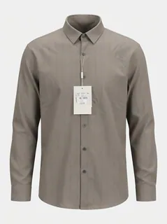 CLOFT SATIN STRIPES SHIRT F/S 6
