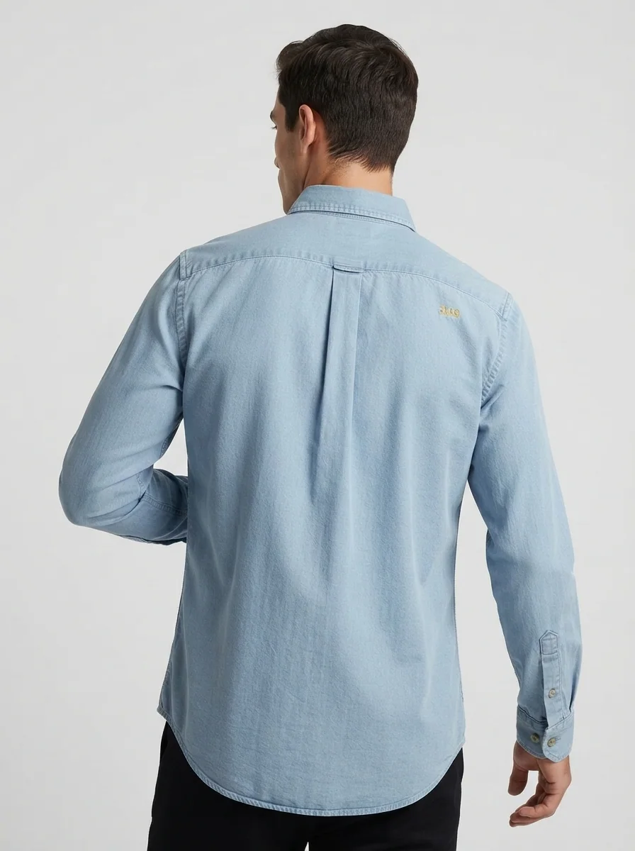 BELLIS DENIM F/S SHIRT, image 2