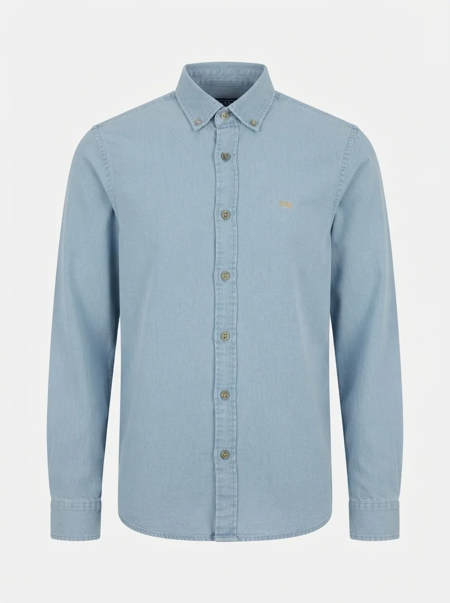 BELLIS DENIM F/S SHIRT, image 3