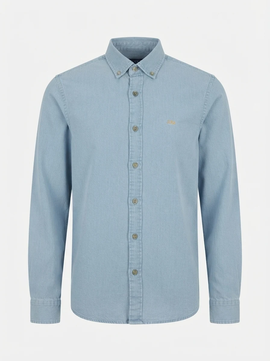 BELLIS DENIM F/S SHIRT, image 3