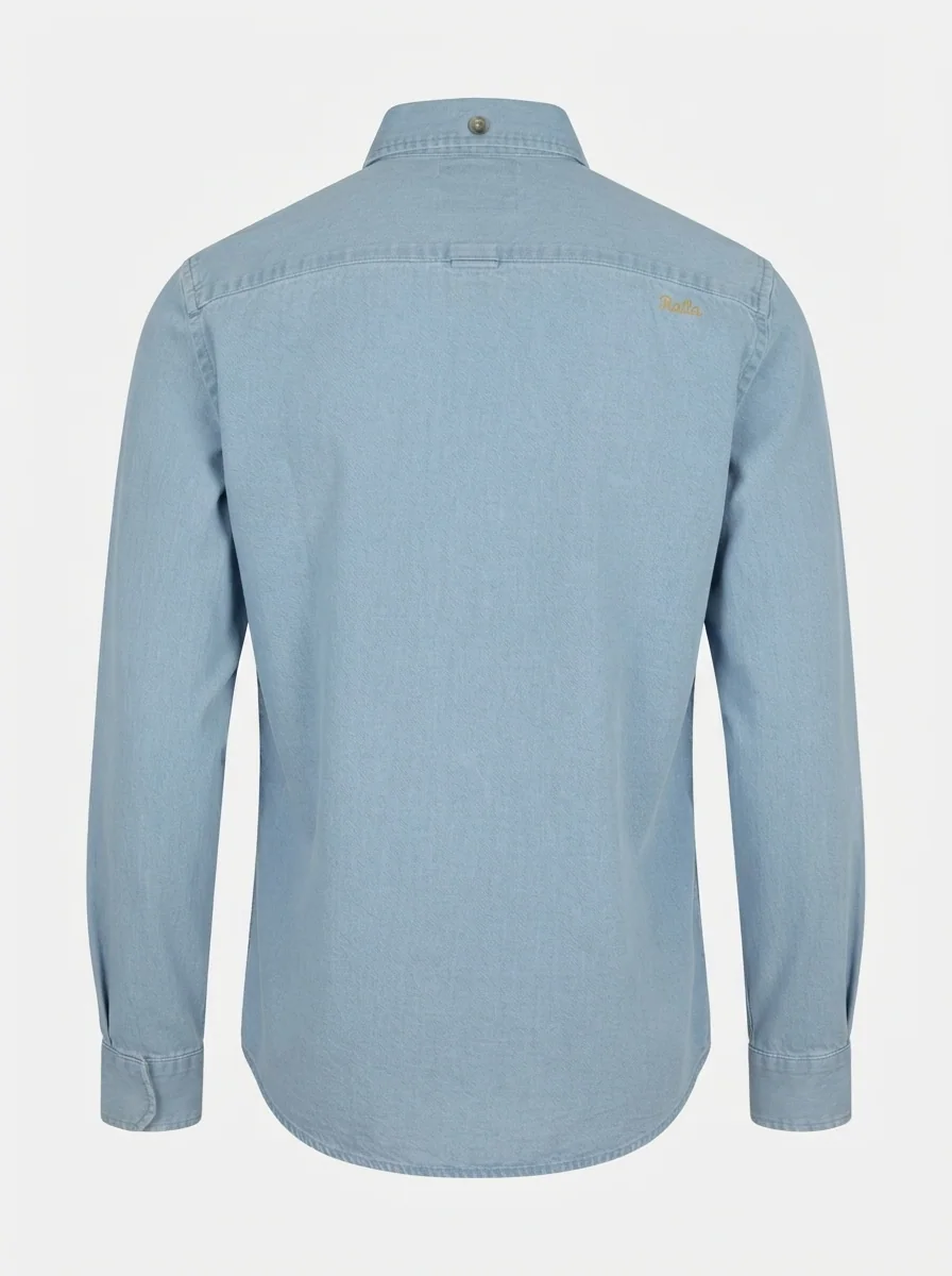 BELLIS DENIM F/S SHIRT, image 4