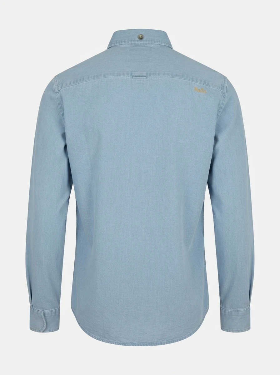BELLIS DENIM F/S SHIRT, image 4