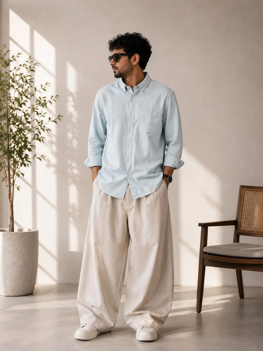 GR2051 CALZADO OXFORD PLAIN SHIRT F/S, image 9