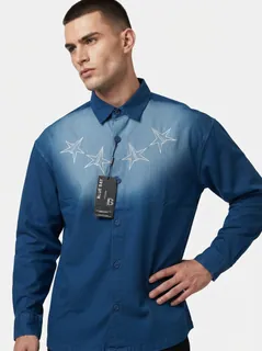 BLUEBAY DENIM F/S SHIRT 1