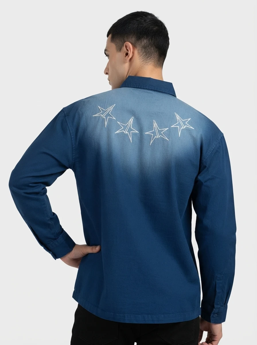 BLUEBAY DENIM F/S SHIRT, image 2