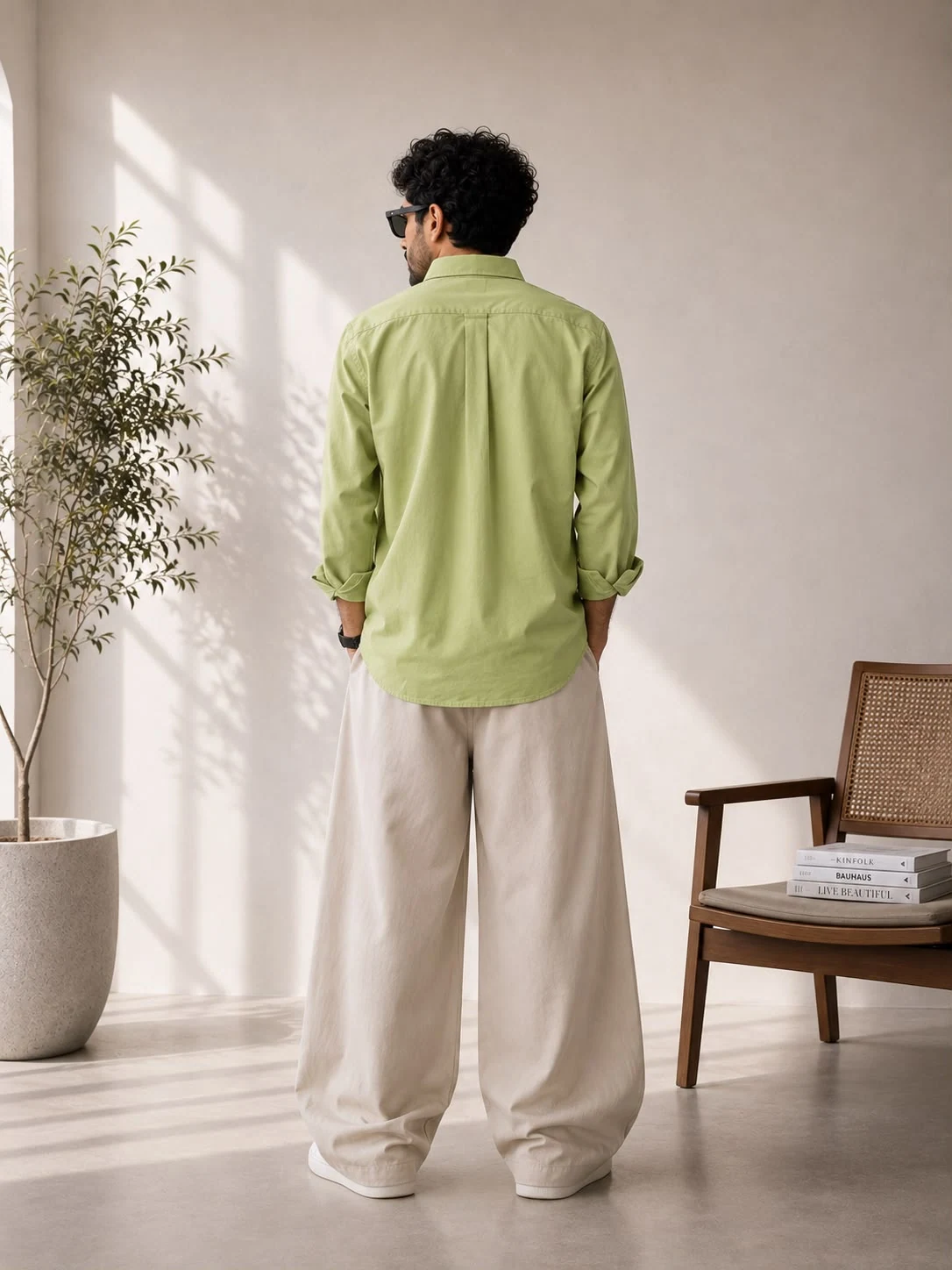 GR2059 CALZADO OXFORD PLAIN  SHIRT F/S, image 2