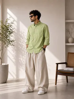 GR2059 CALZADO OXFORD PLAIN  SHIRT F/S 1