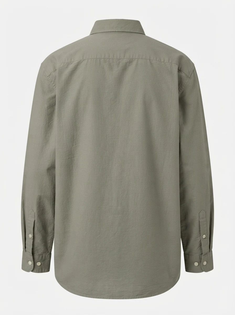 GR2055 CALZADO LINEN PLAIN SHIRT F/S, image 4