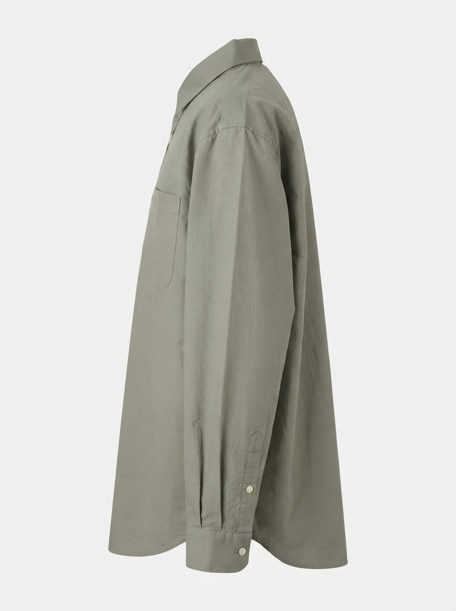 GR2055 CALZADO LINEN PLAIN SHIRT F/S, image 5