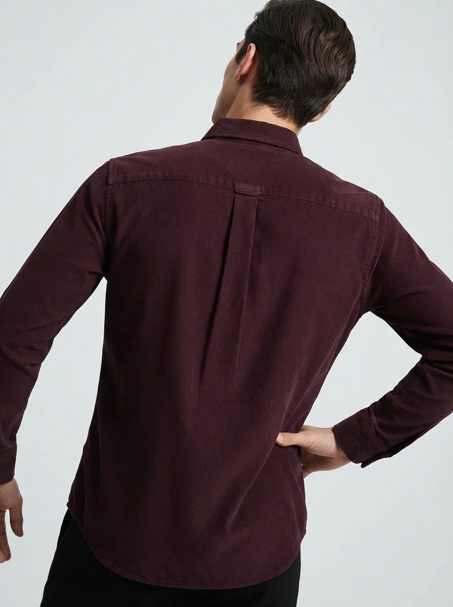 CALZADO CORDUROY PLAIN F/S SHIRT