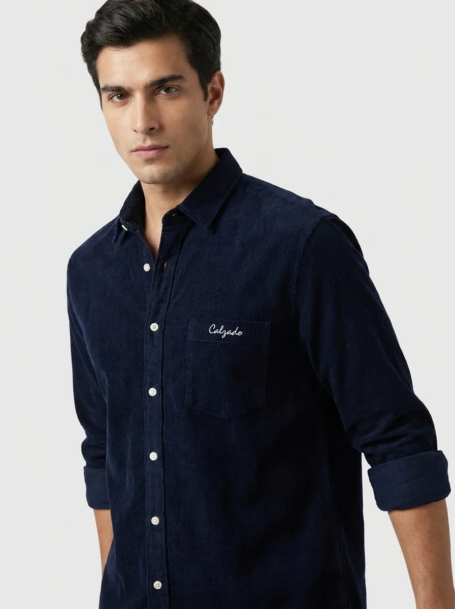 CALZADO CORDUROY PLAIN F/S SHIRT