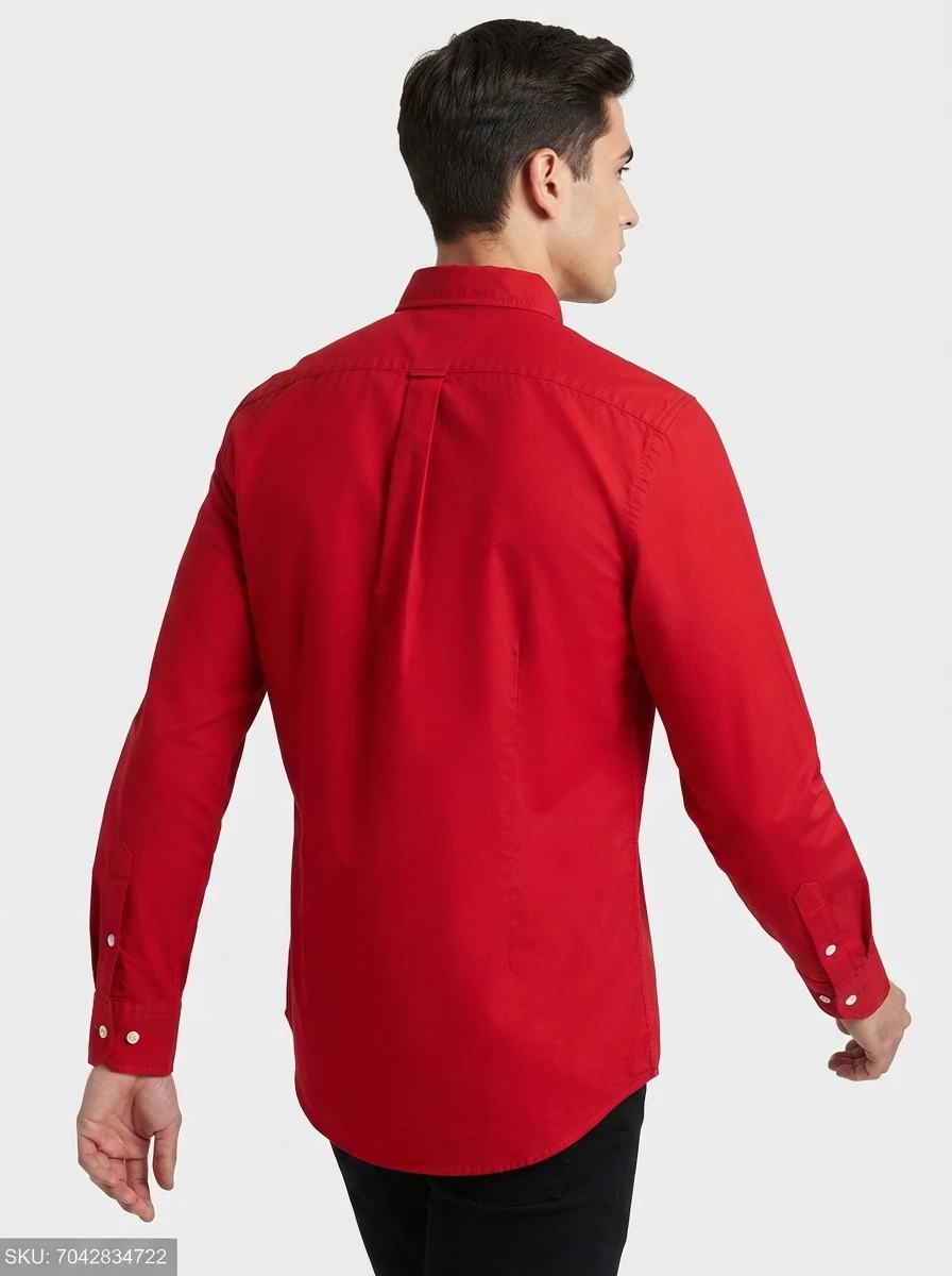 EPPOCH LINEN PLAIN SHIRT F/S, image 2
