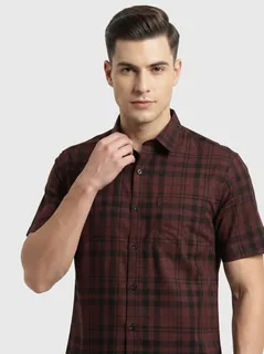 BELLIS OXFORD CHECK SHIRT H/S 1