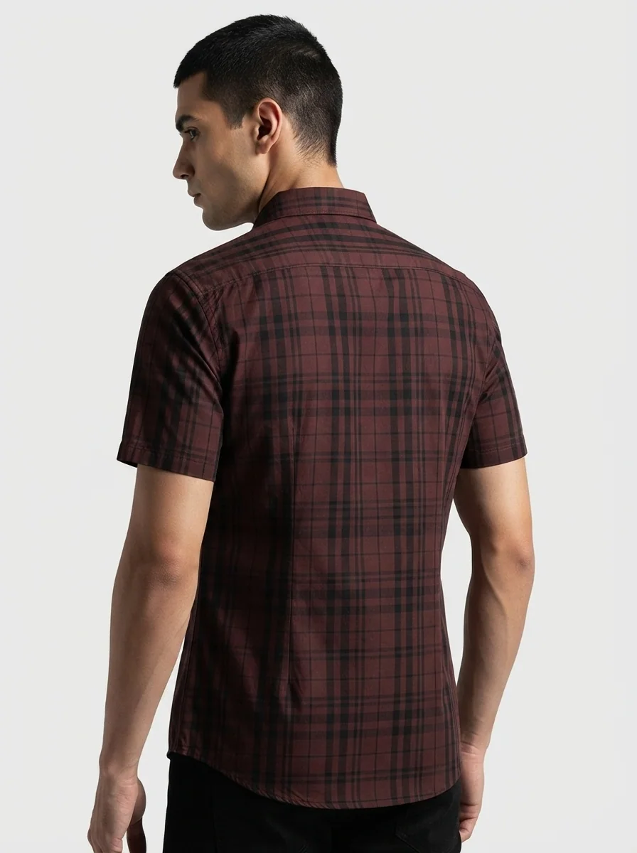 BELLIS OXFORD CHECK SHIRT H/S, image 2