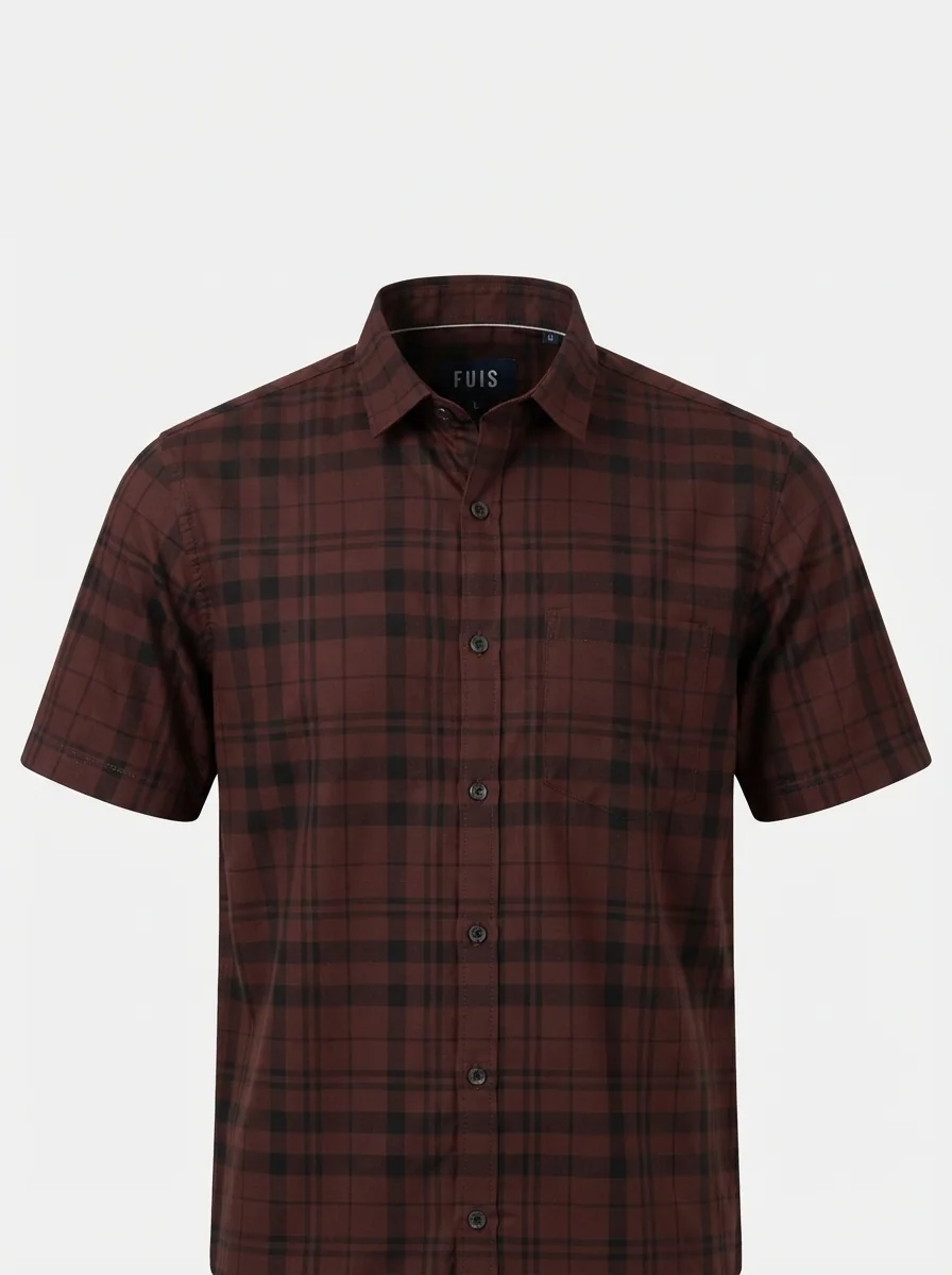 BELLIS OXFORD CHECK SHIRT H/S, image 3