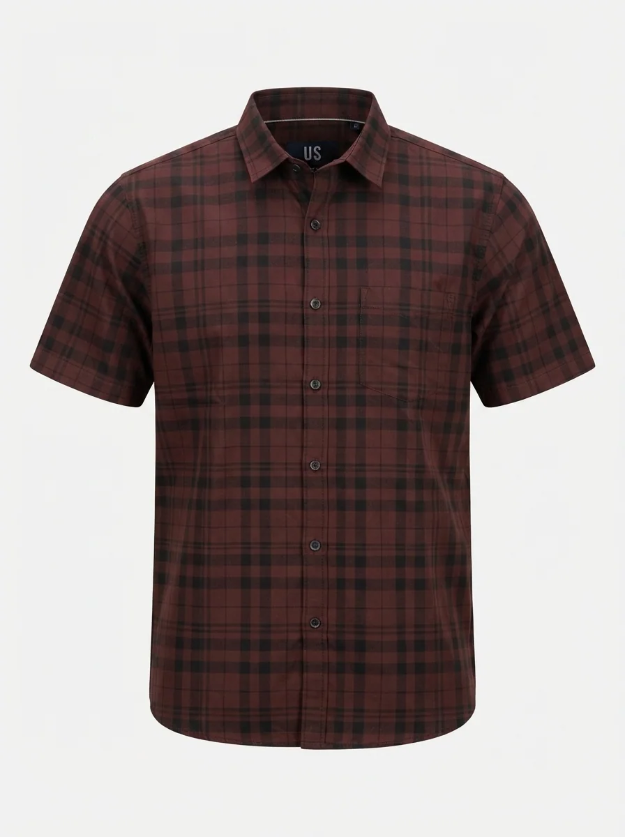 BELLIS OXFORD CHECK SHIRT H/S, image 4