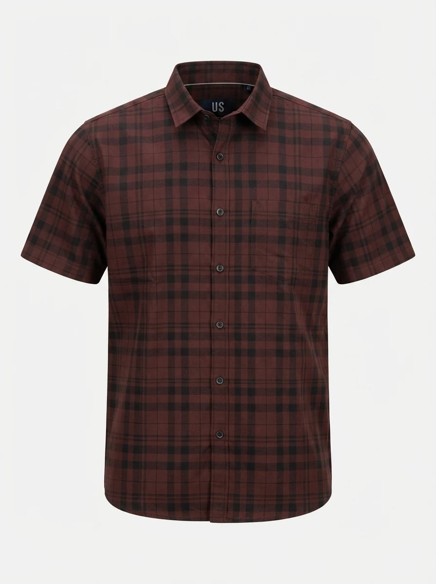 BELLIS OXFORD CHECK SHIRT H/S, image 4