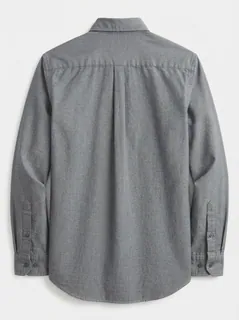 NOW AND THEN PLAIN SHIRT-L-DARK GREY 7
