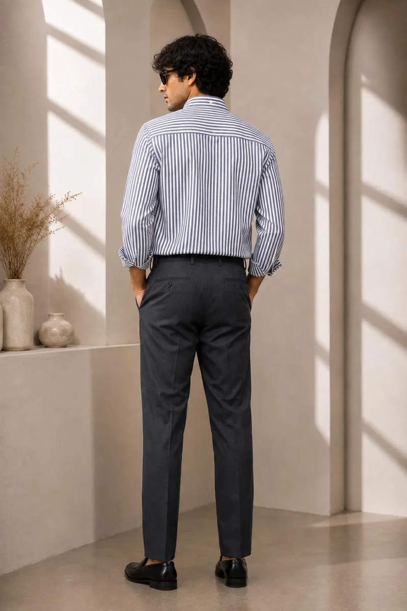 CAES LINEN STRIPES SHIRT, image 2