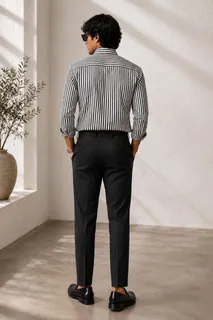 CAES LINEN STRIPES SHIRT 7