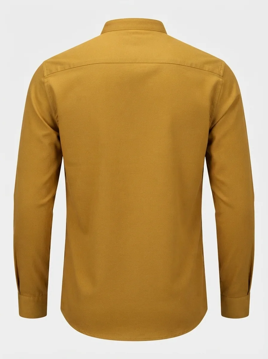 AUXOM SATIN PLAIN SHIRT F/S, image 5