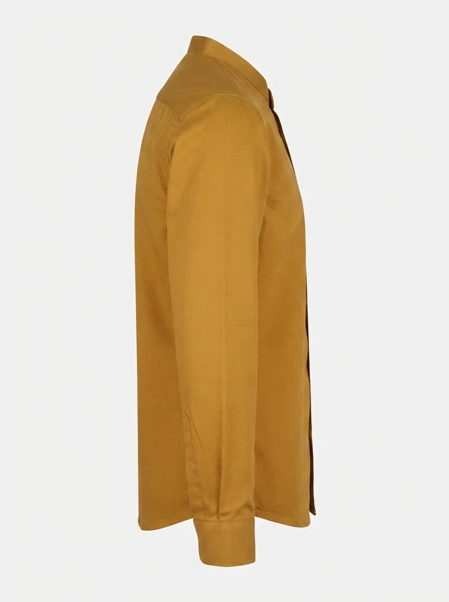 AUXOM SATIN PLAIN SHIRT F/S, image 4