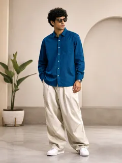 GR2060 CALZADO OXFORD  PLAIN SHIRT F/S 1