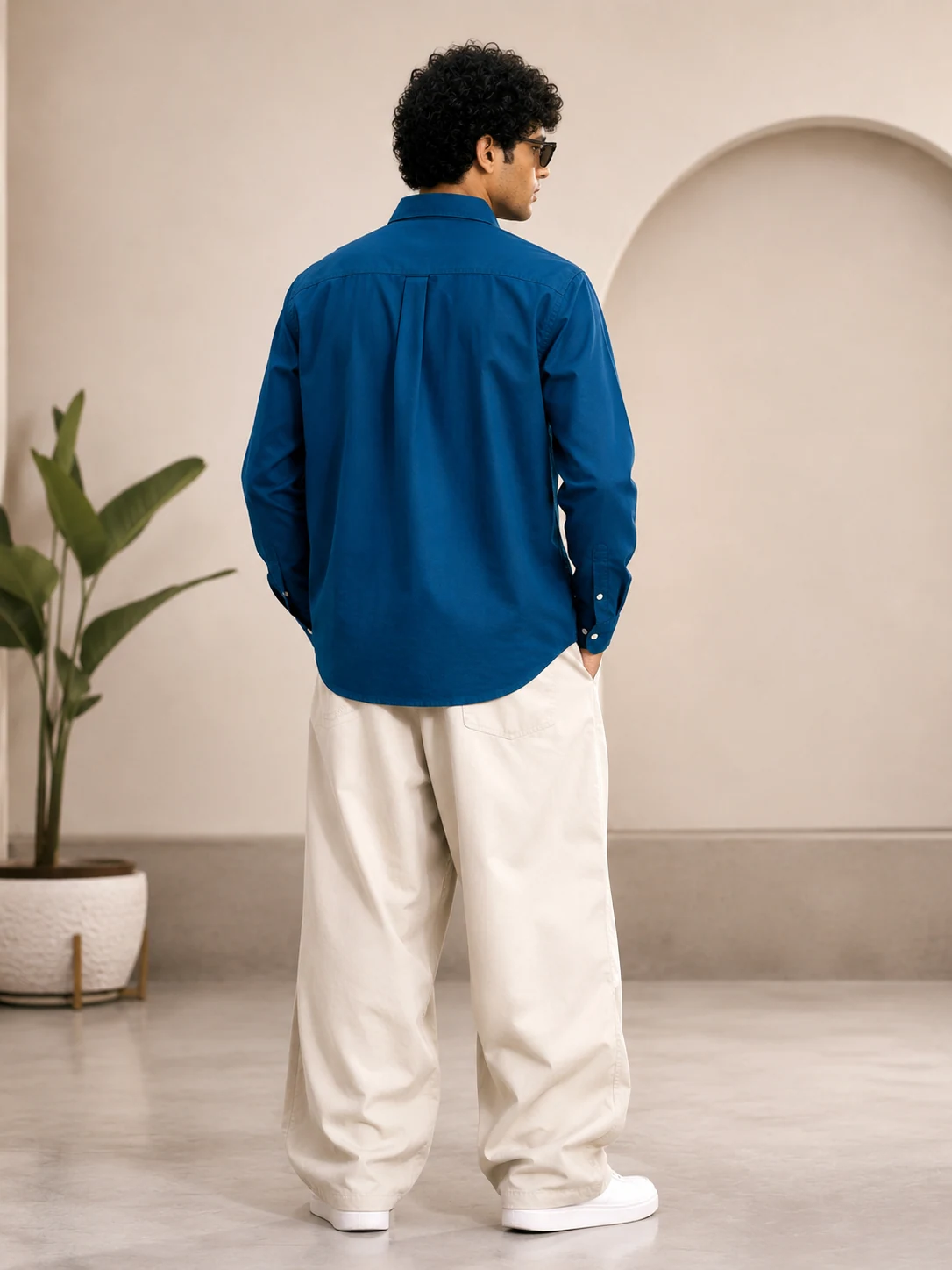 GR2060 CALZADO OXFORD  PLAIN SHIRT F/S, image 2