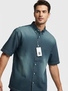 BELLIS DENIM H/S SHIRT 1