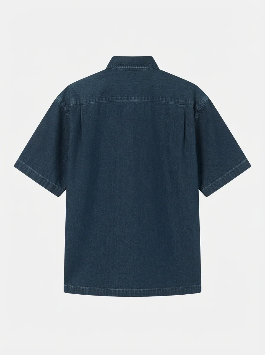 BELLIS DENIM H/S SHIRT, image 4