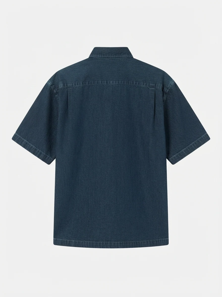 BELLIS DENIM H/S SHIRT, image 4
