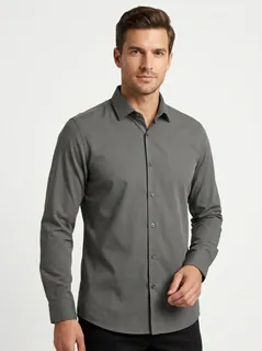 GR2032 CALZADO IMP STRIPES F/S SHIRT 1