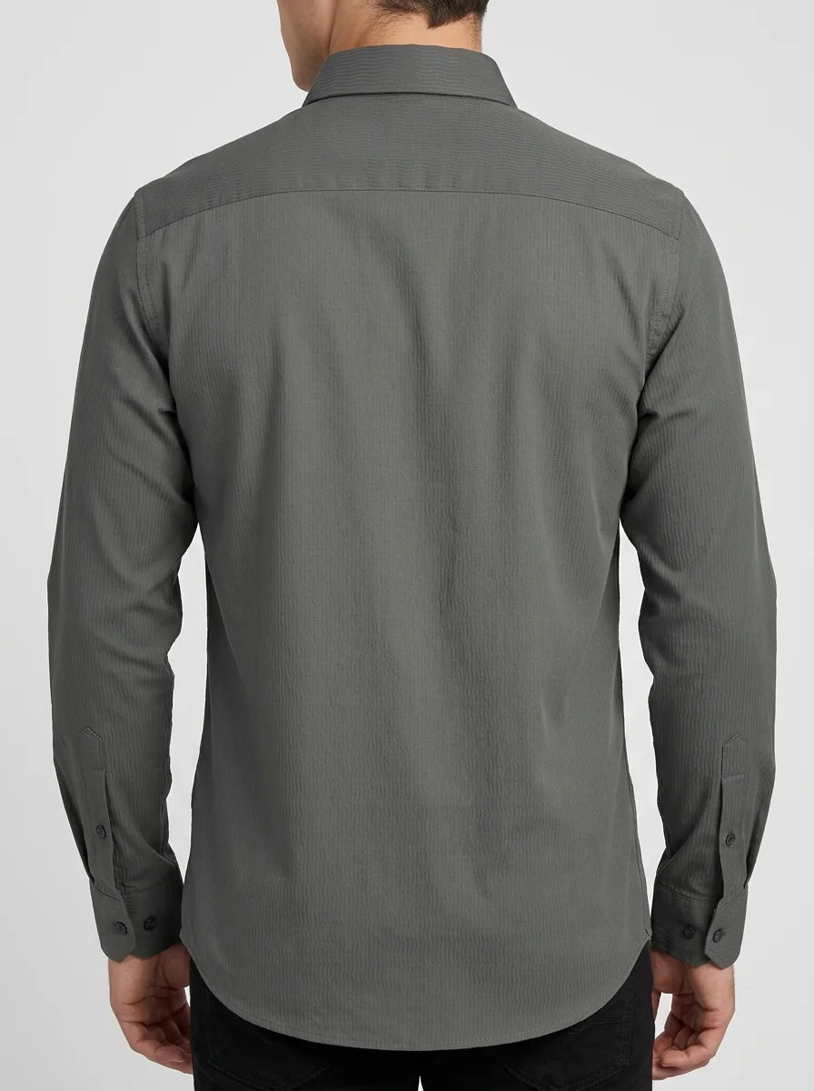 GR2032 CALZADO IMP STRIPES F/S SHIRT, image 2