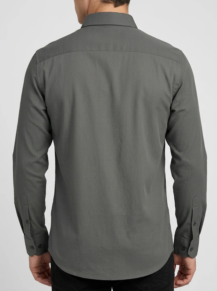 GR2032 CALZADO IMP STRIPES F/S SHIRT, image 2